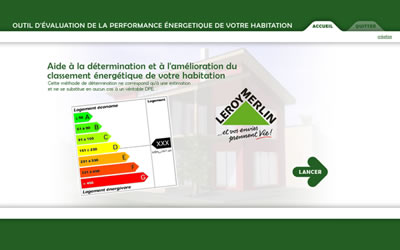 Application Web Leroy Merlin