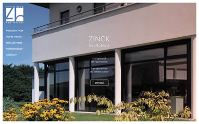 Site Web Zinck
